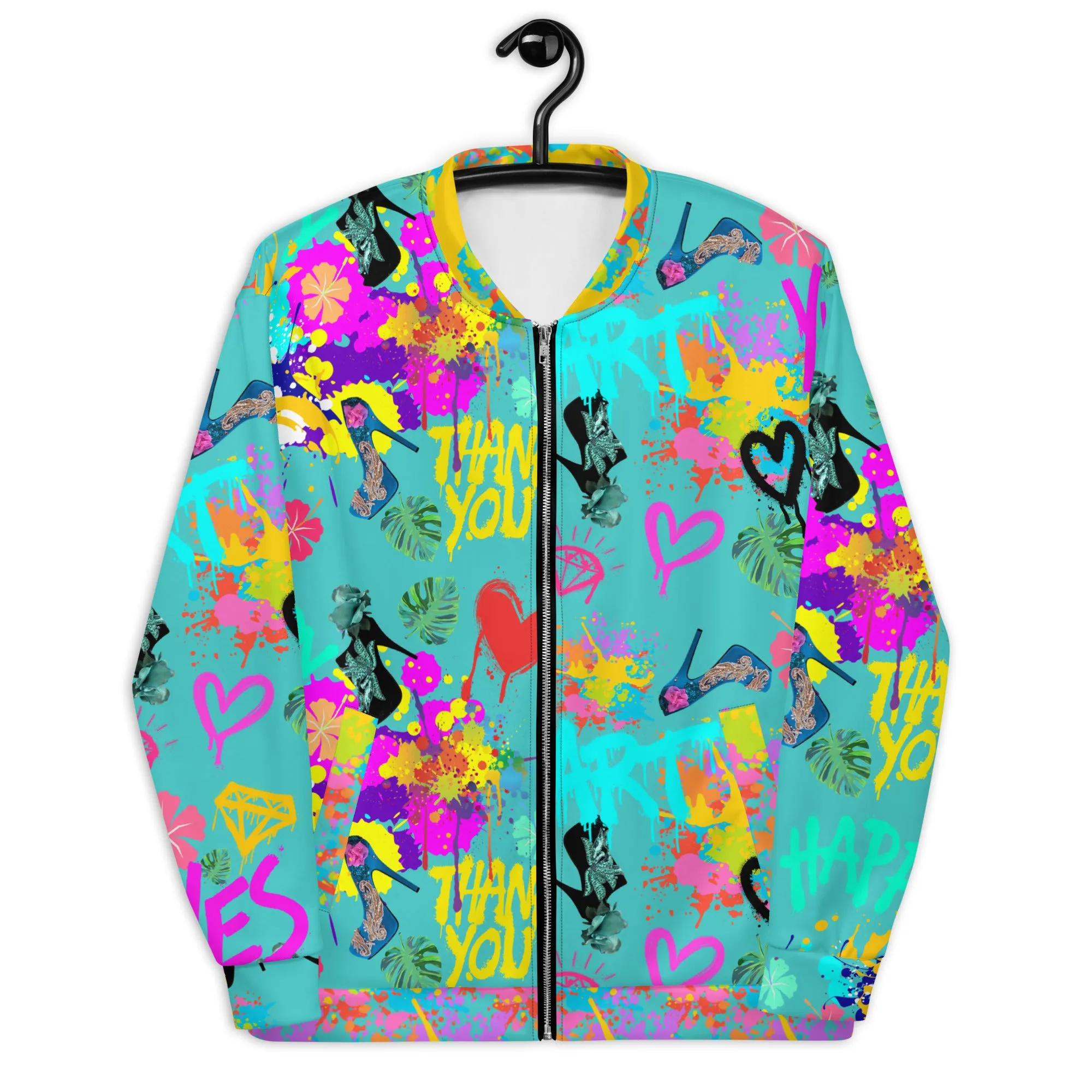 Bomber Jacket 'Miami Art'