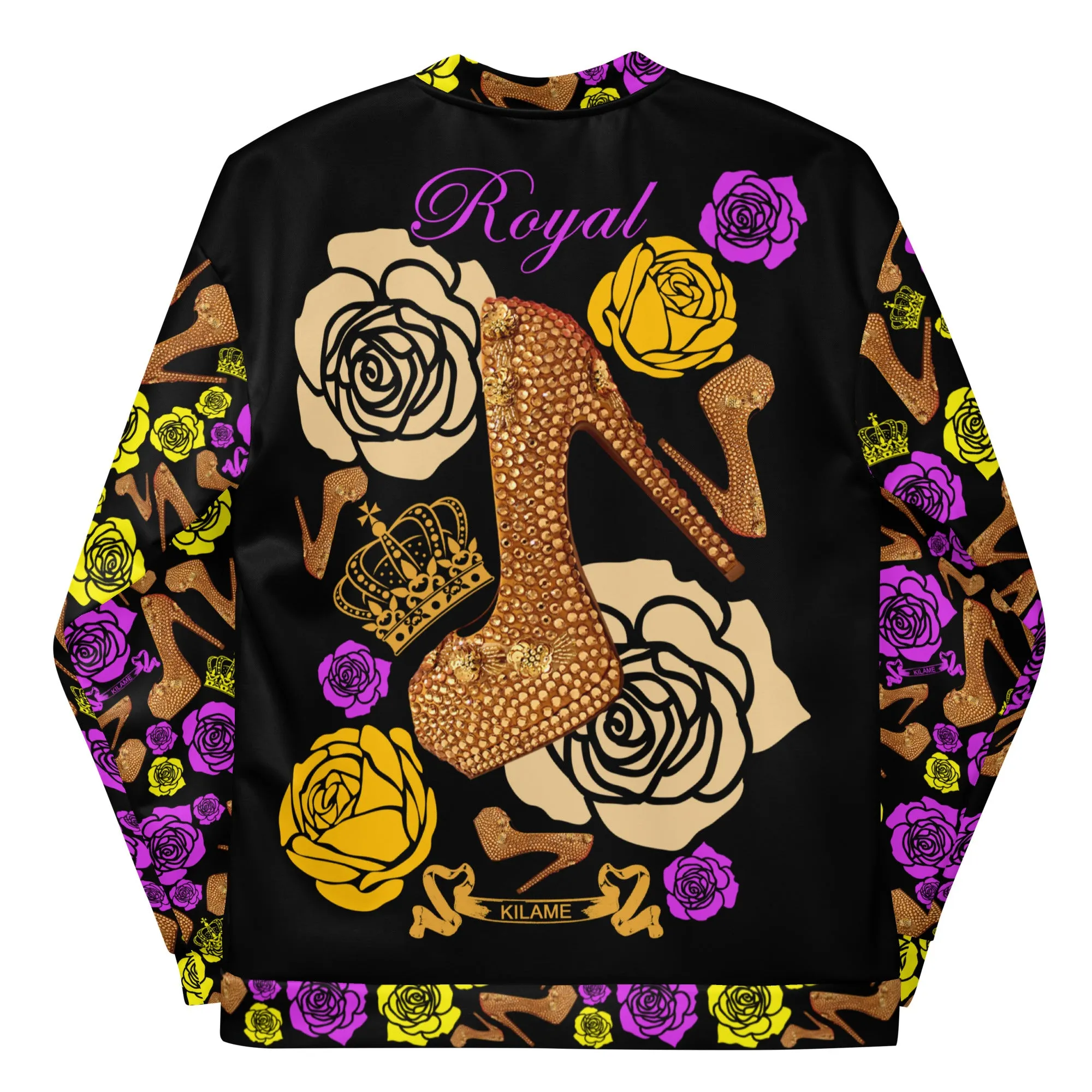 Bomber Jacket 'Royal Vibe'