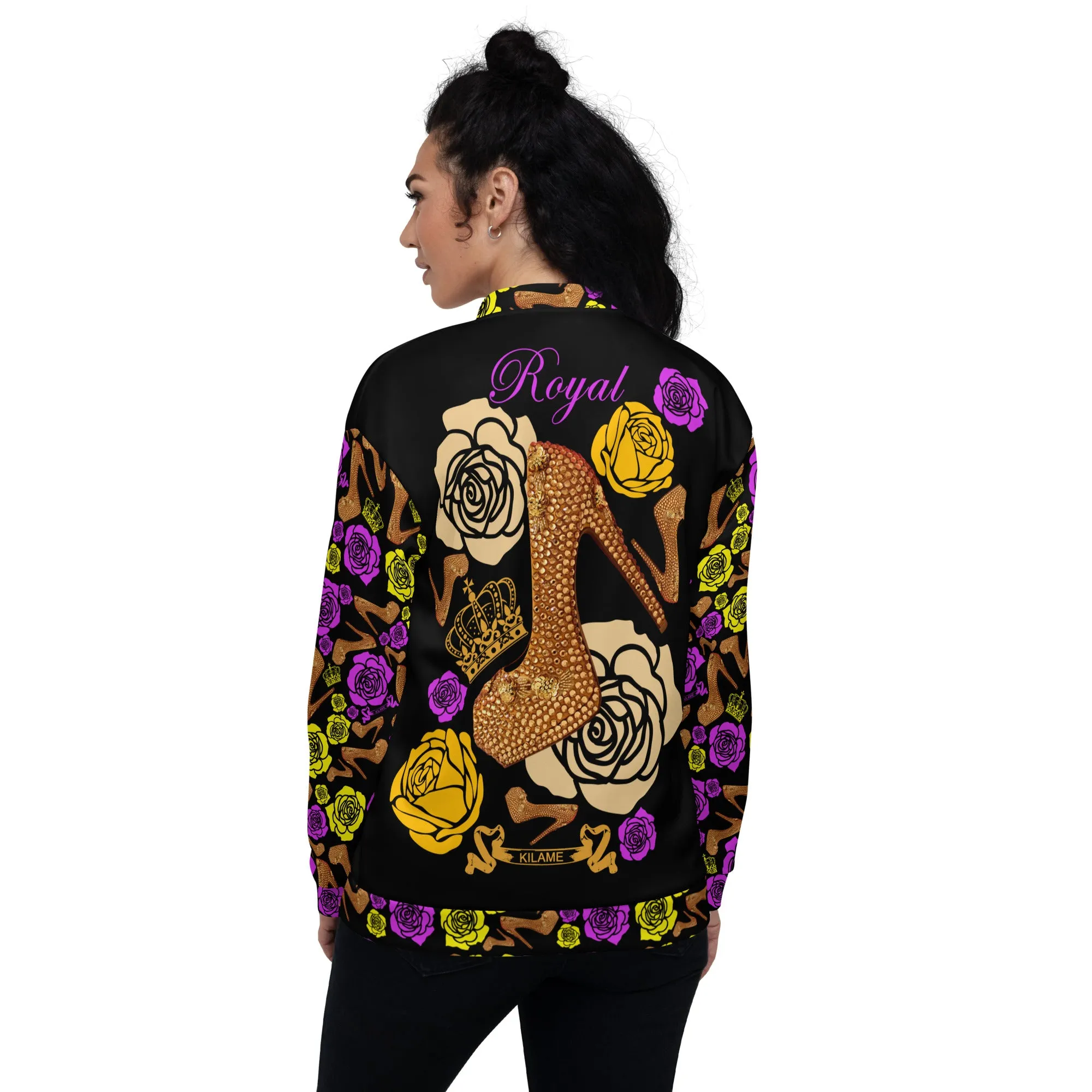Bomber Jacket 'Royal Vibe'