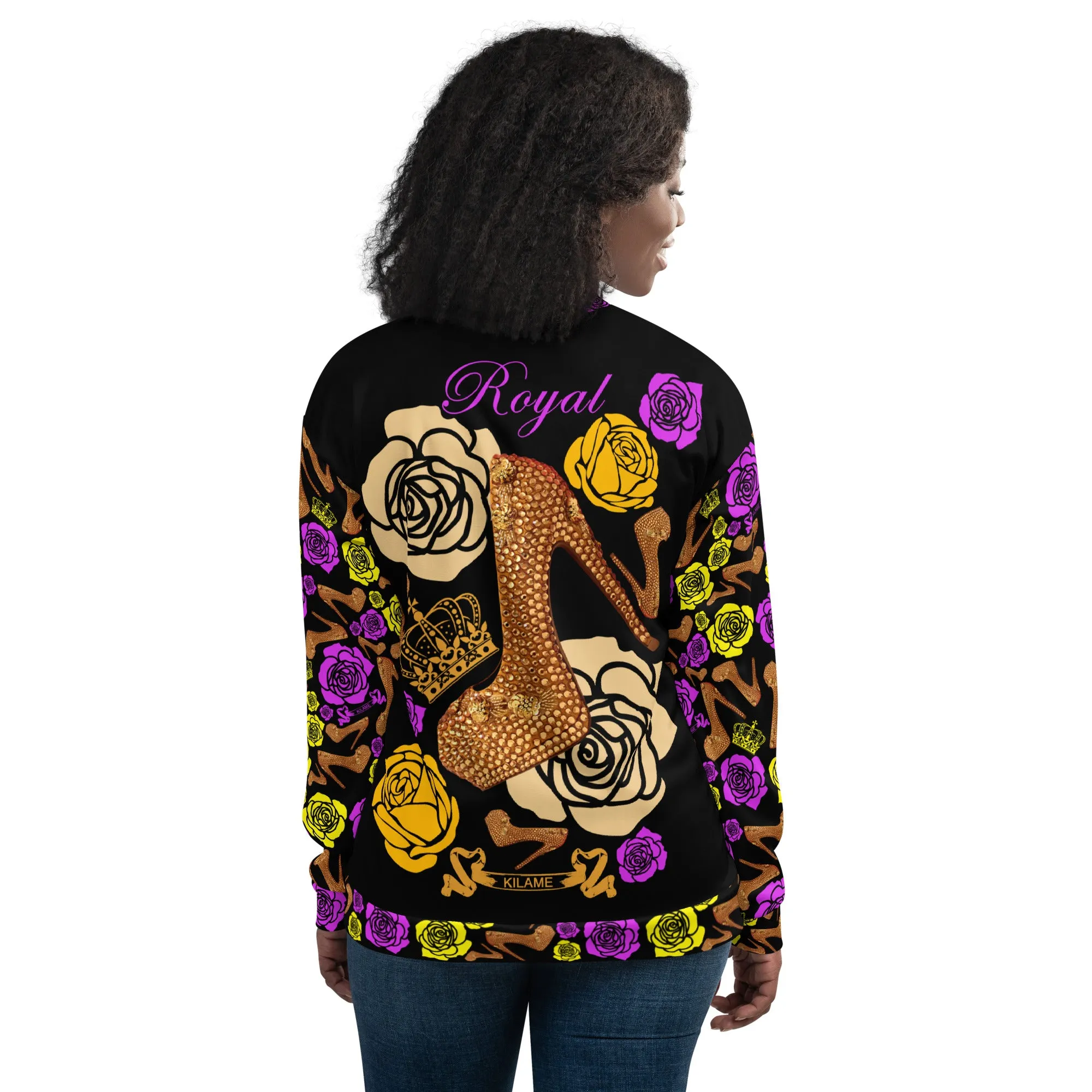 Bomber Jacket 'Royal Vibe'