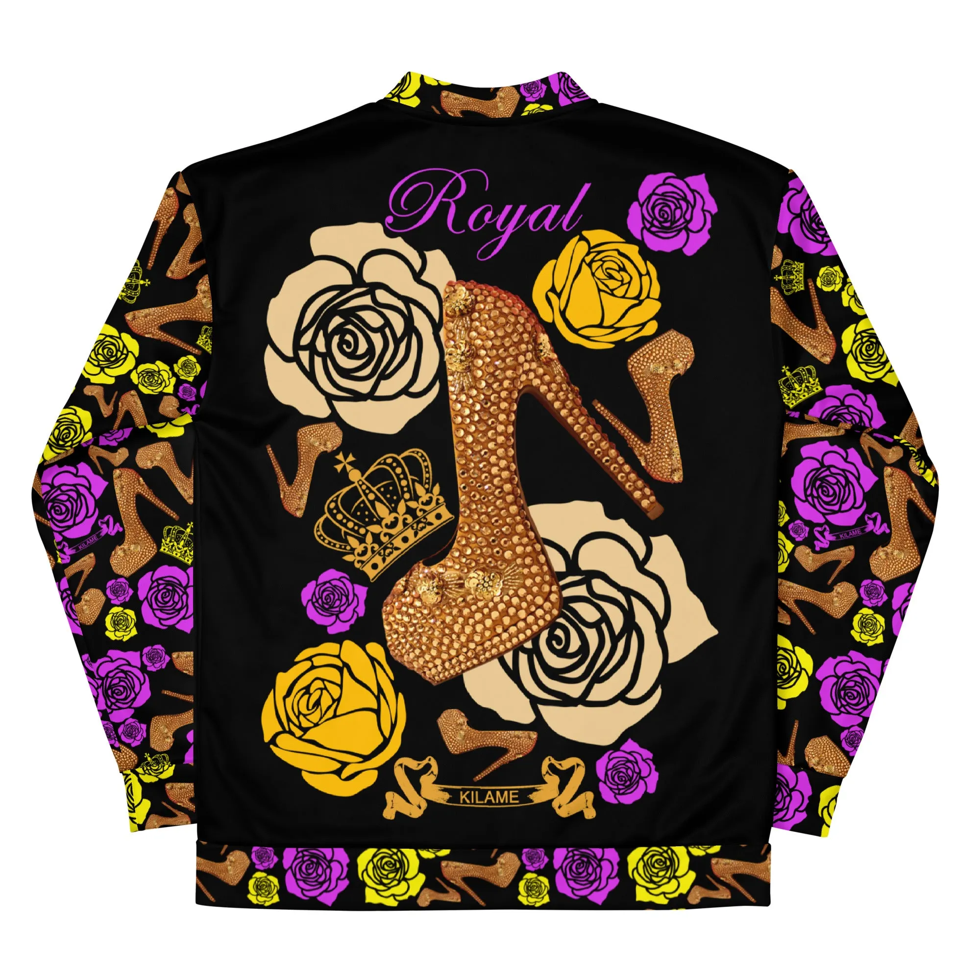 Bomber Jacket 'Royal Vibe'