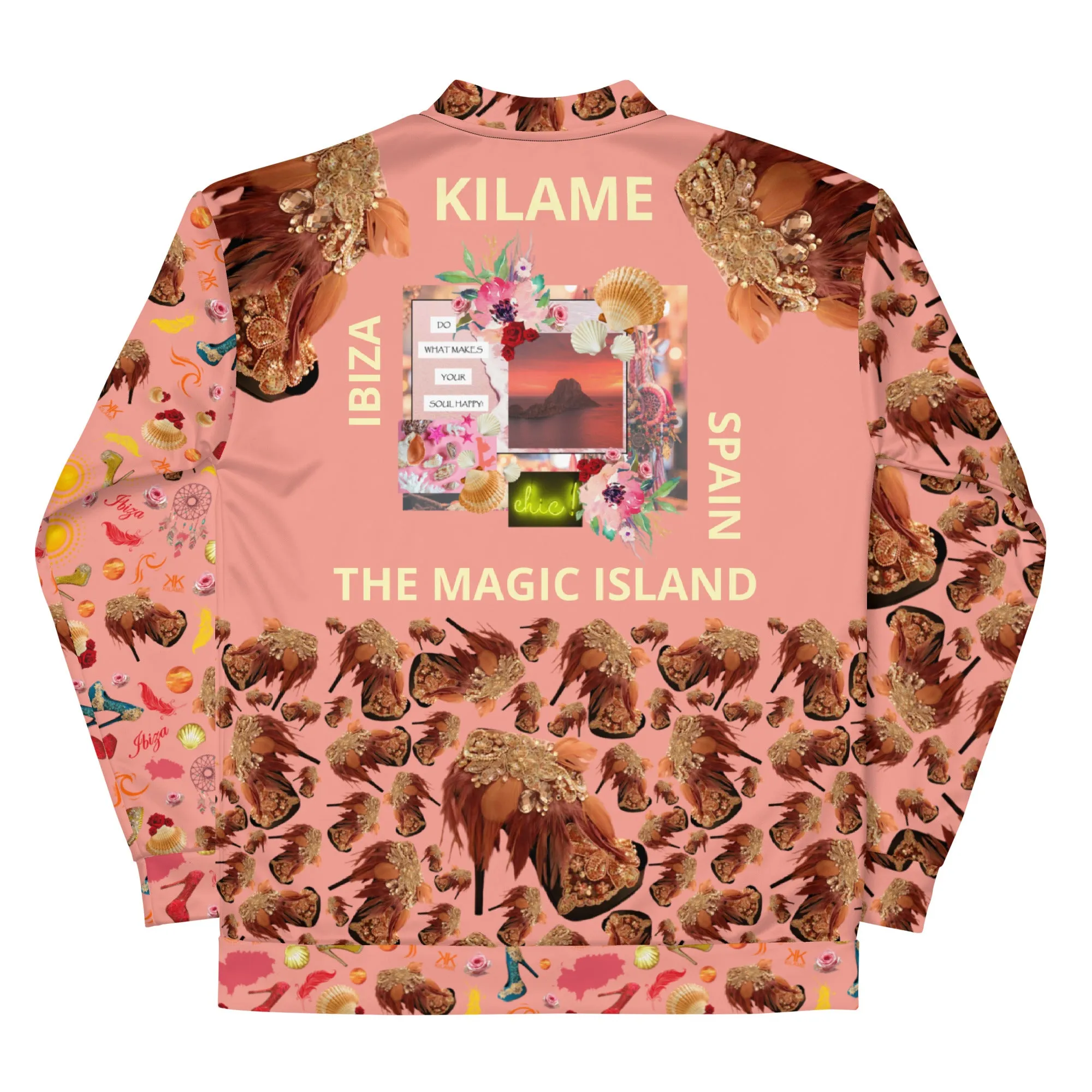Bomber Jacket 'The magic island'