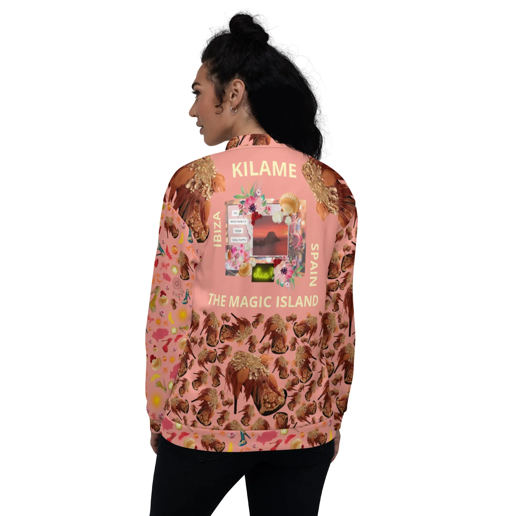 Bomber Jacket 'The magic island'