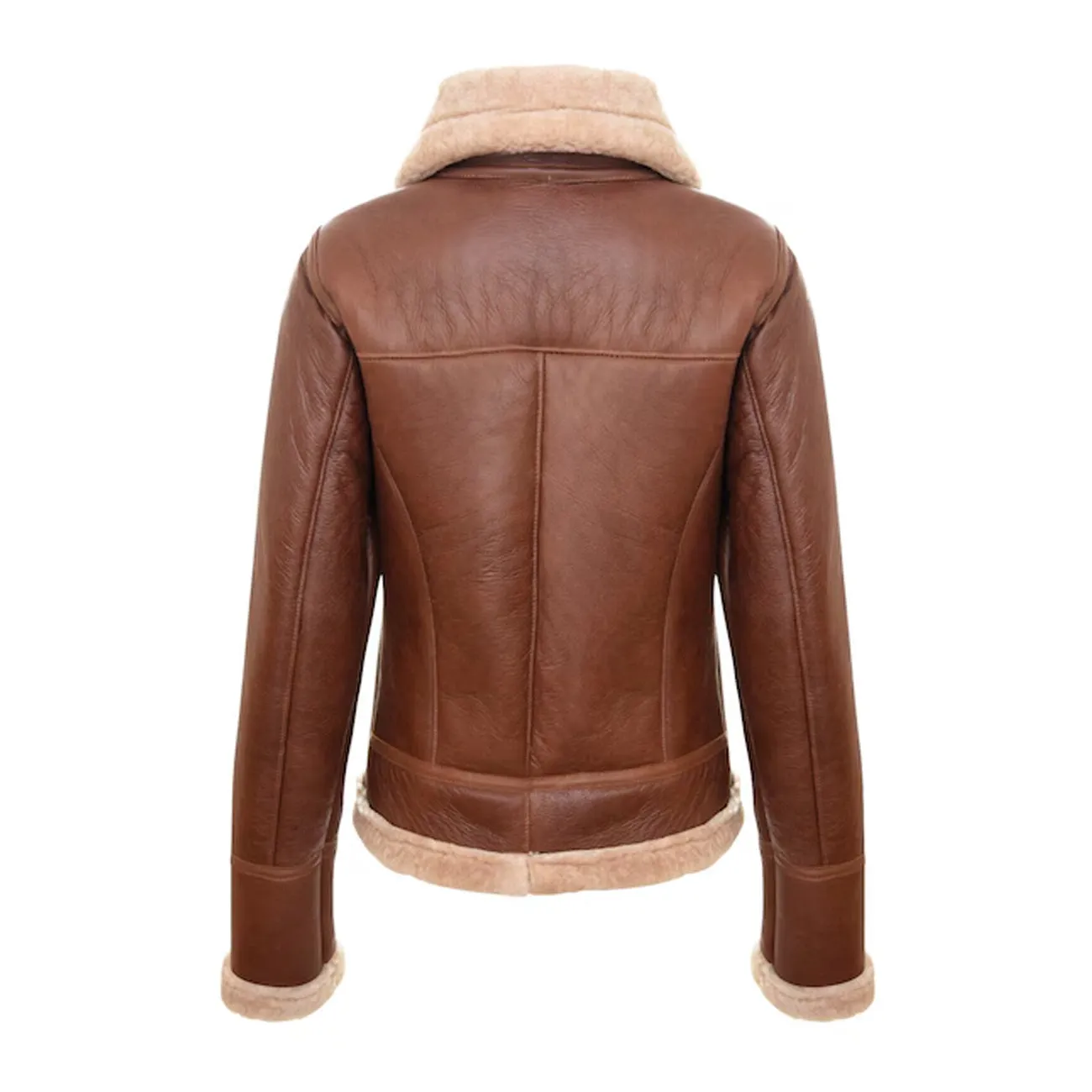 Bomber Womens Leather Jacket