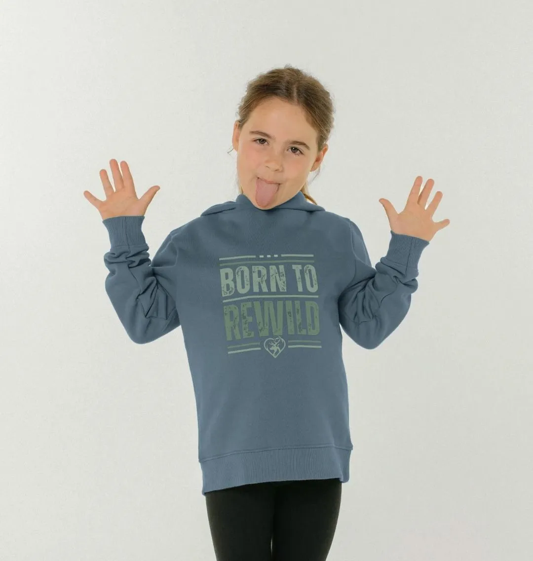 Born to Rewild Kids Hoodie