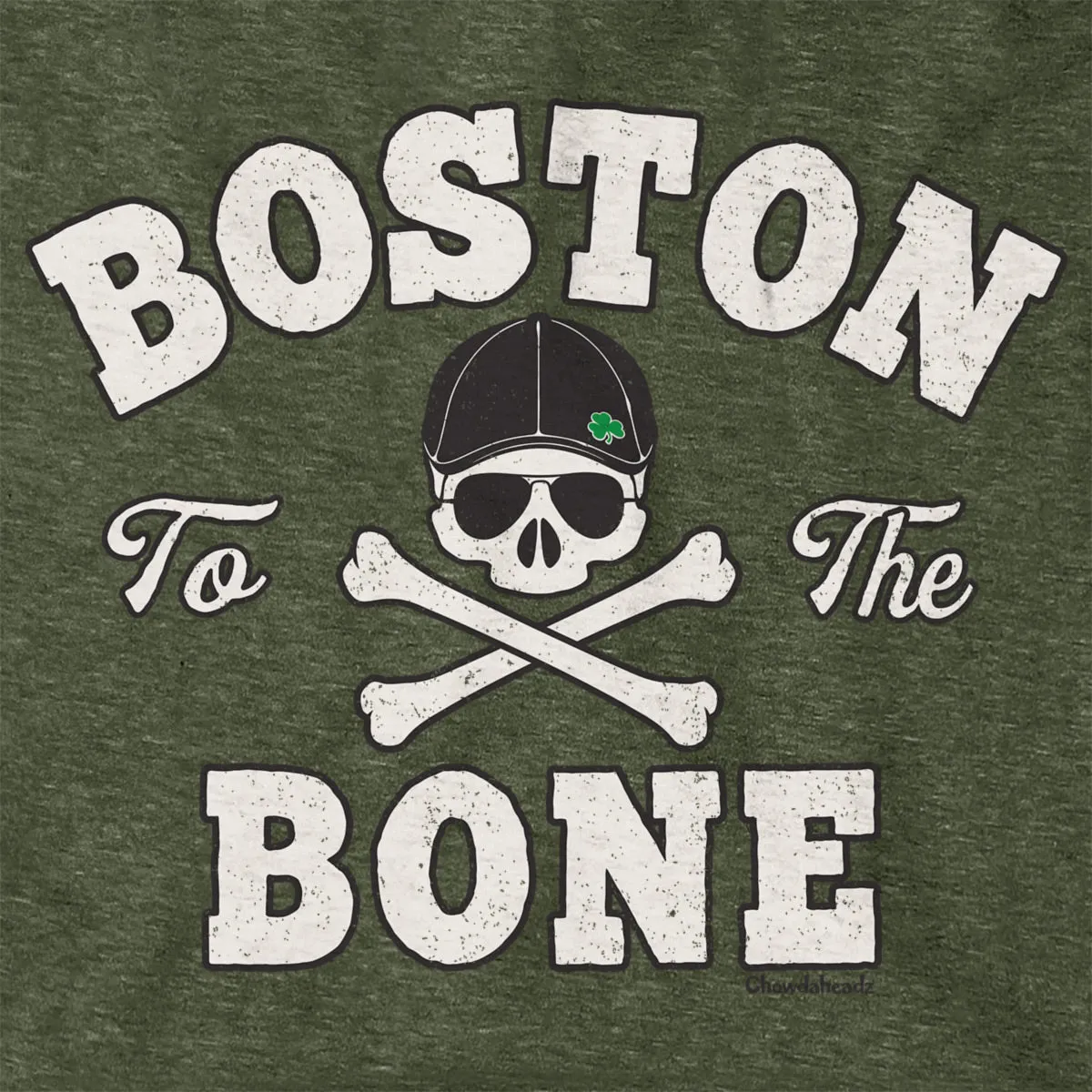 Boston To The Bone Irish Hoodie