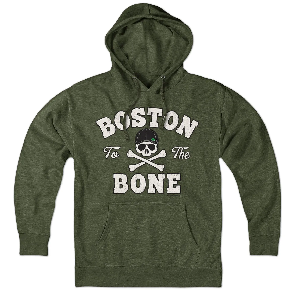 Boston To The Bone Irish Hoodie
