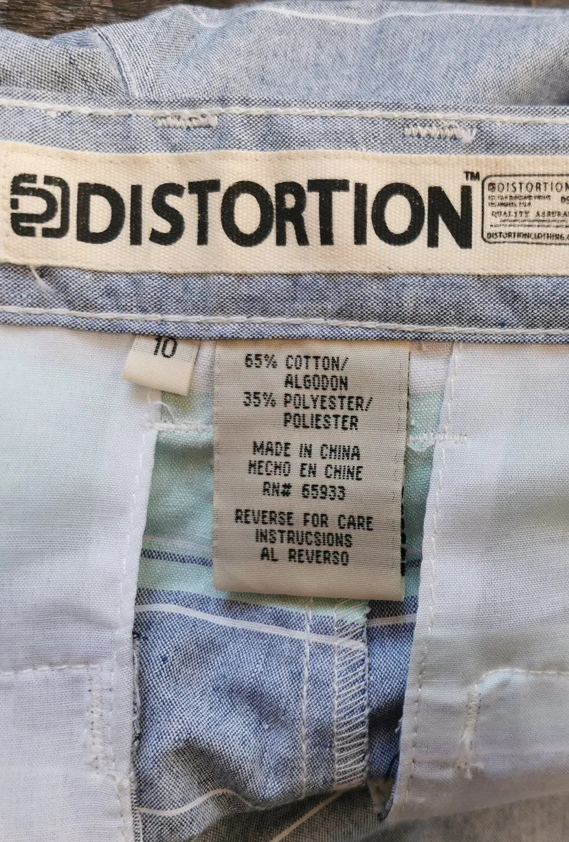 BOY SIZE 10 YEARS - DISTORTION, Casual Shorts NWT B44