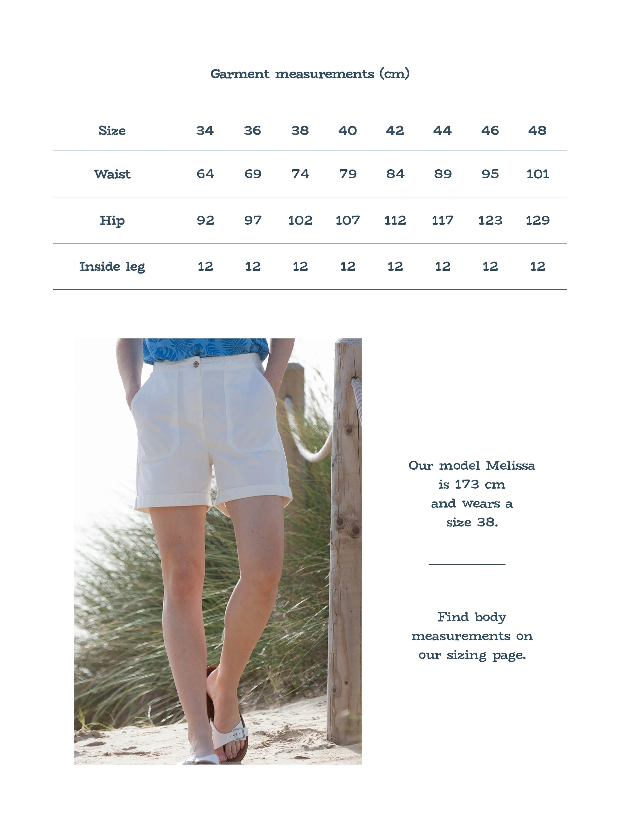 Bradpole twill chino shorts ecru