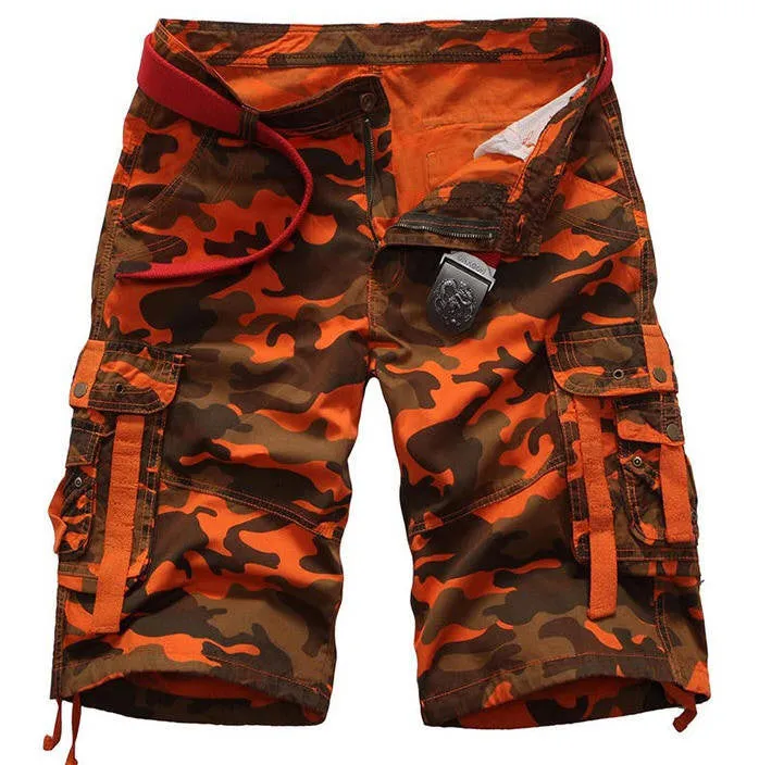 Brand men's shorts camouflage mens shorts cotton casual fashion shorts men military man shorts