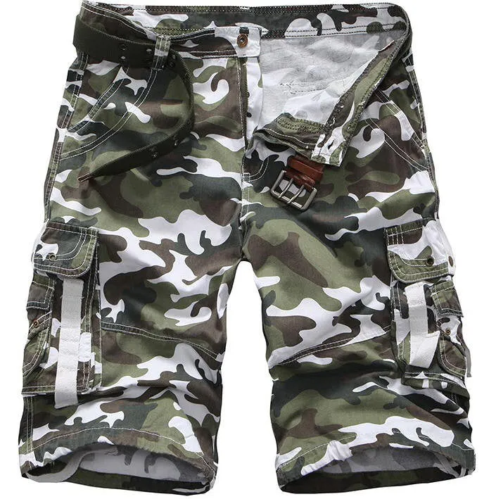 Brand men's shorts camouflage mens shorts cotton casual fashion shorts men military man shorts