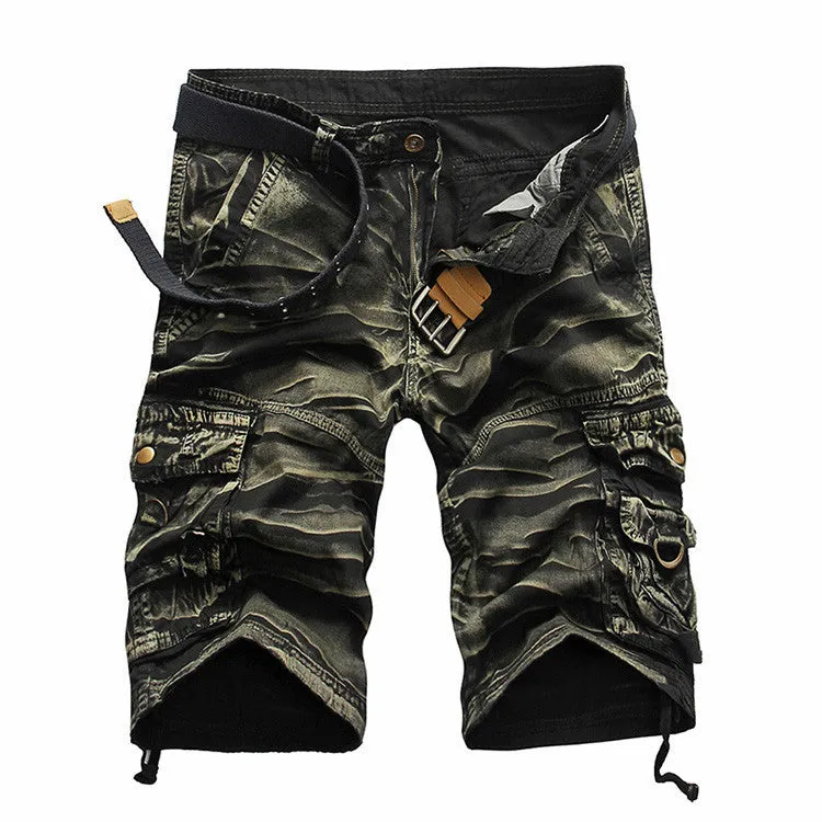 Brand men's shorts camouflage mens shorts cotton casual fashion shorts men military man shorts