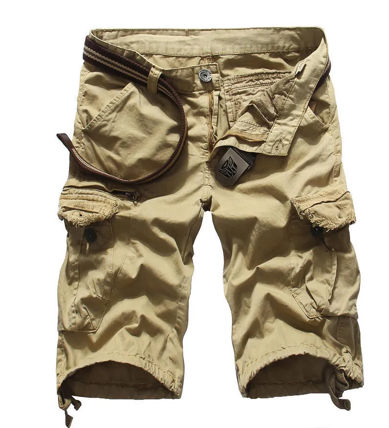 Brand men's shorts camouflage mens shorts cotton casual fashion shorts men military man shorts