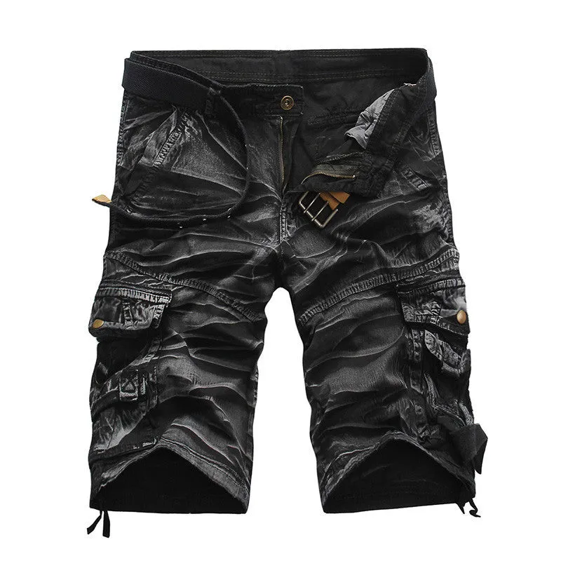 Brand men's shorts camouflage mens shorts cotton casual fashion shorts men military man shorts
