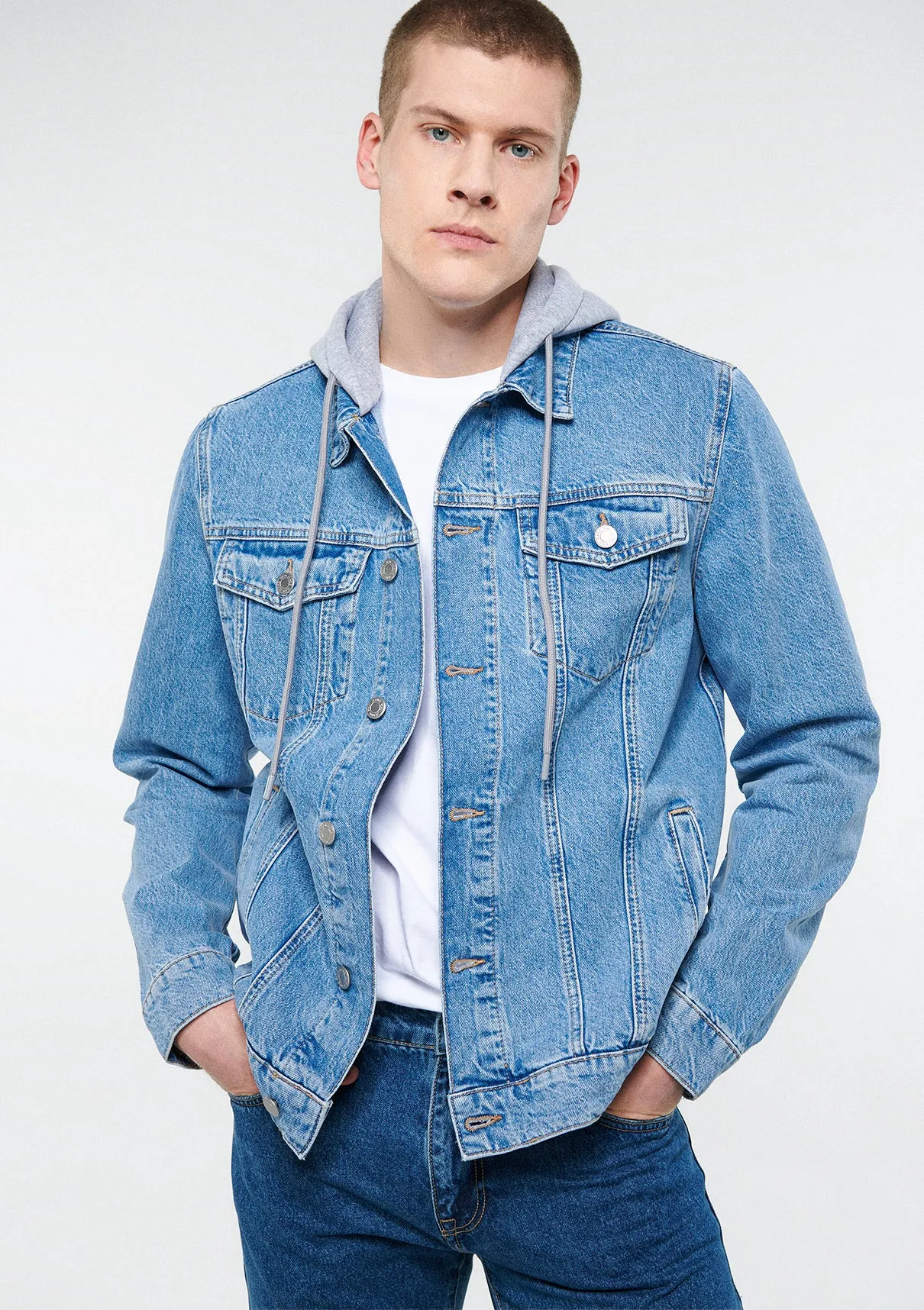 Brandon Light Blue Denim Jean Jacket