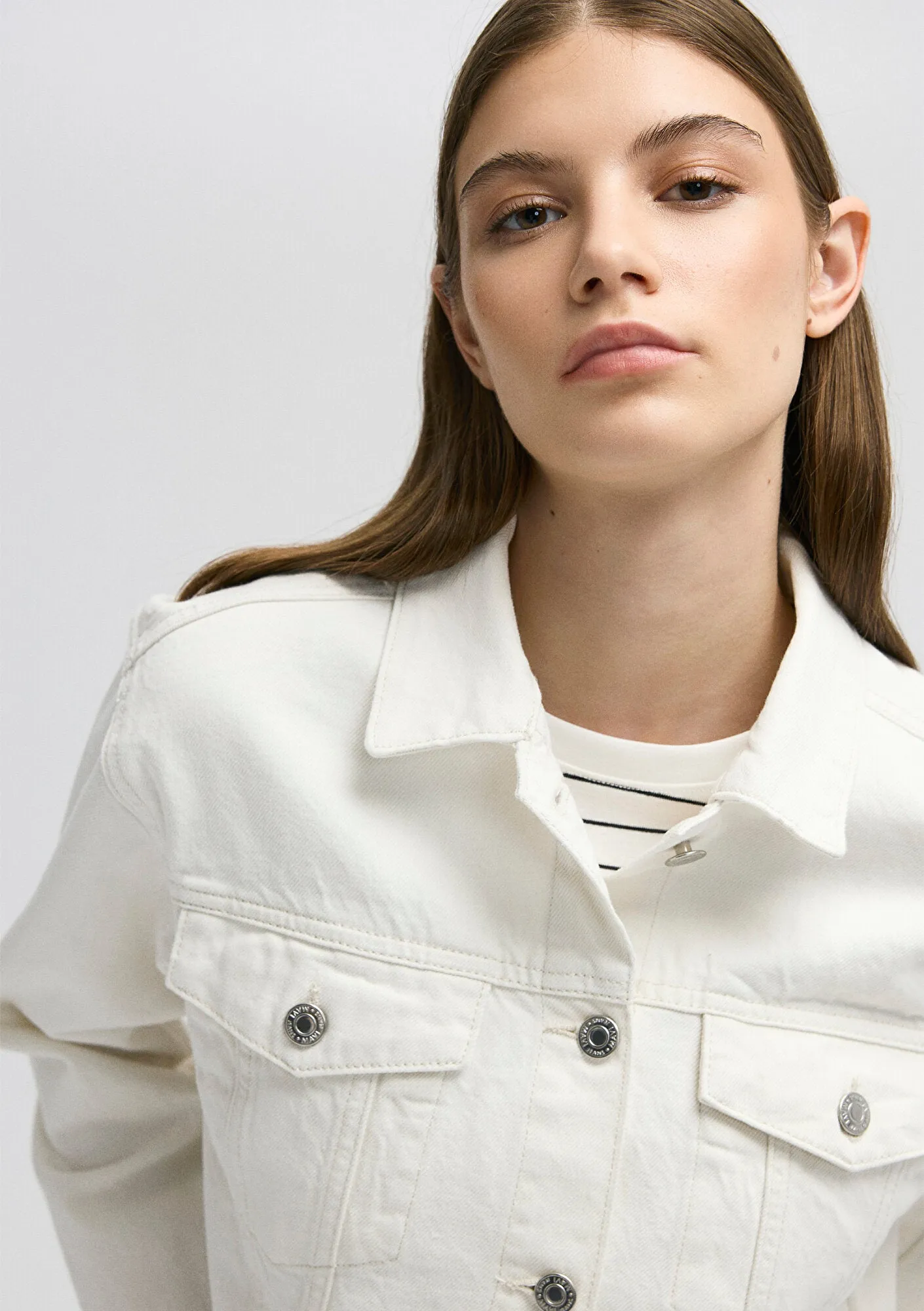 Brenda White 90s Jean Jacket