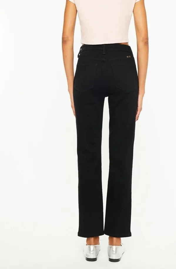 Briar Black Straight Jeans