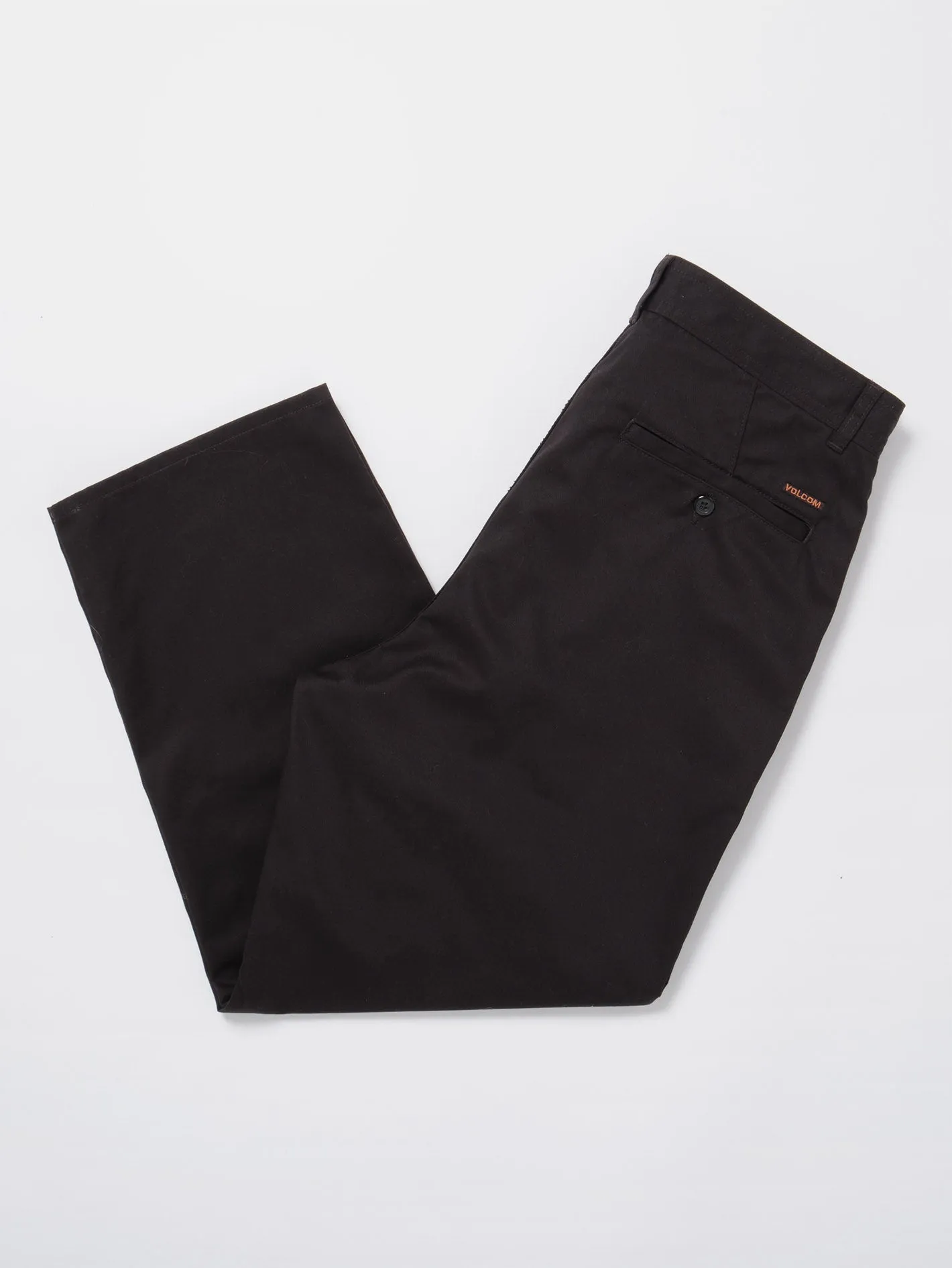 Briqlayer Plissee Chinohose - BLACK