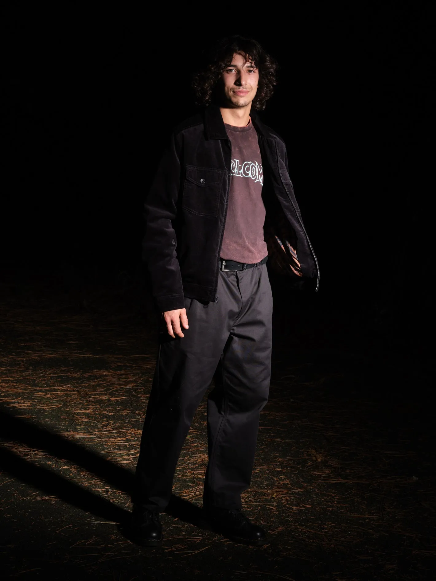 Briqlayer Plissee Chinohose - BLACK