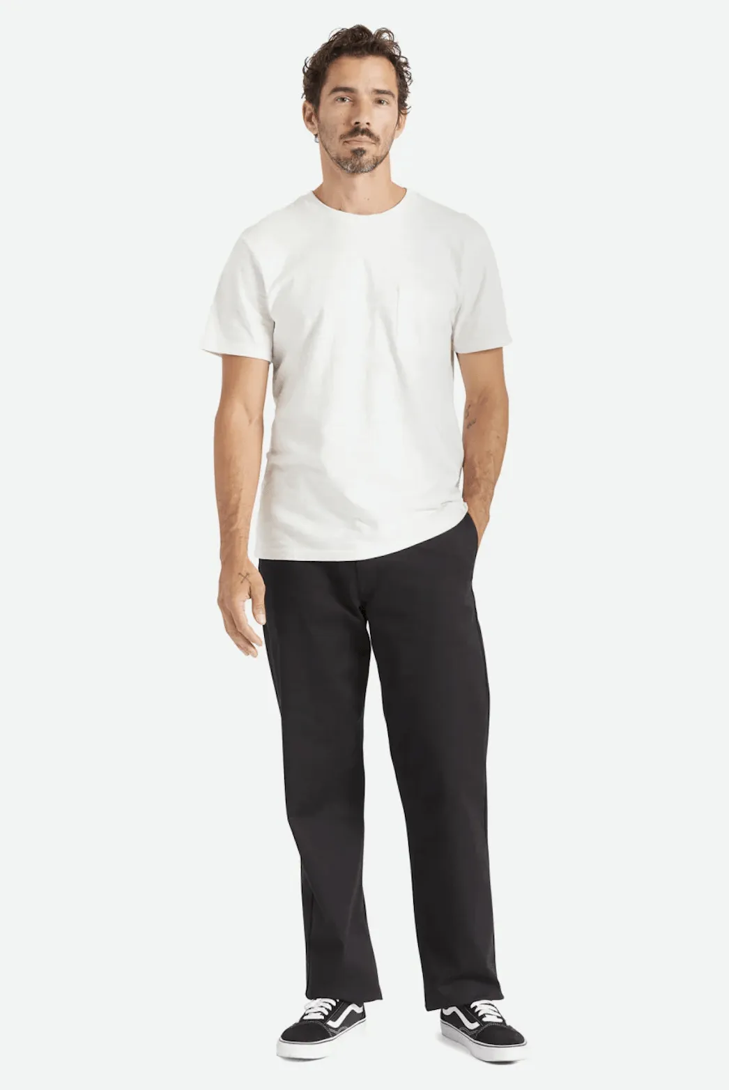 BRIXTON Choice Chino Relaxed Pant - Black