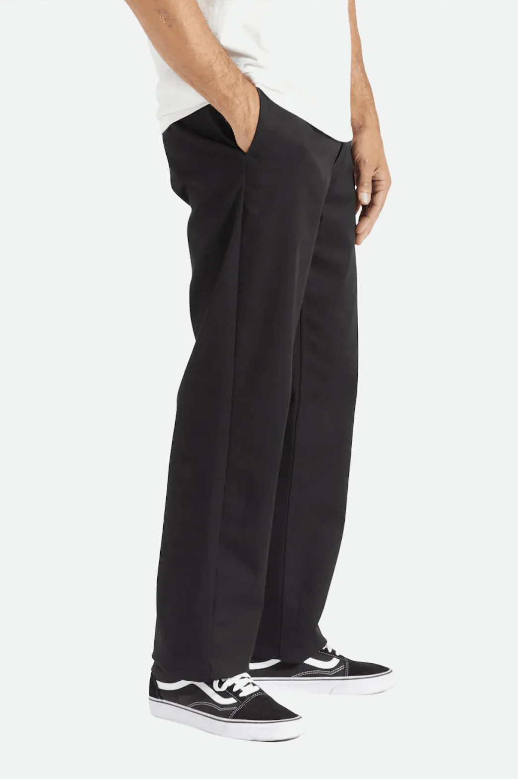 BRIXTON Choice Chino Relaxed Pant - Black