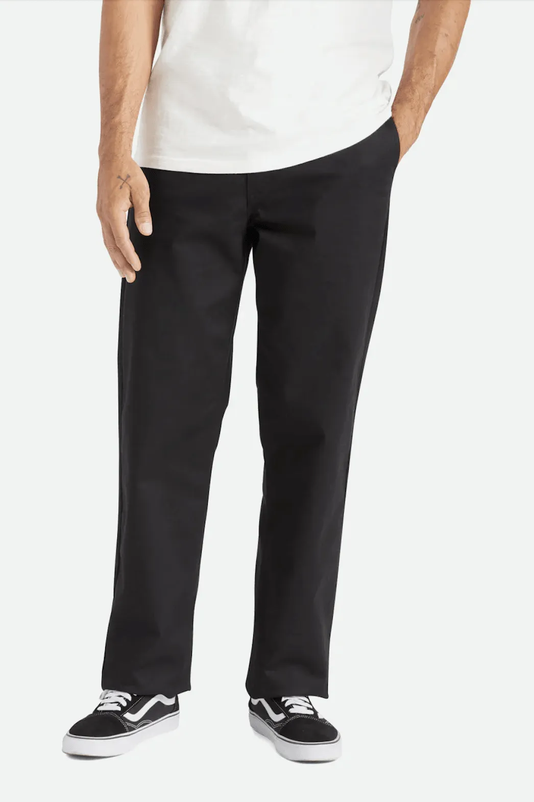 BRIXTON Choice Chino Relaxed Pant - Black