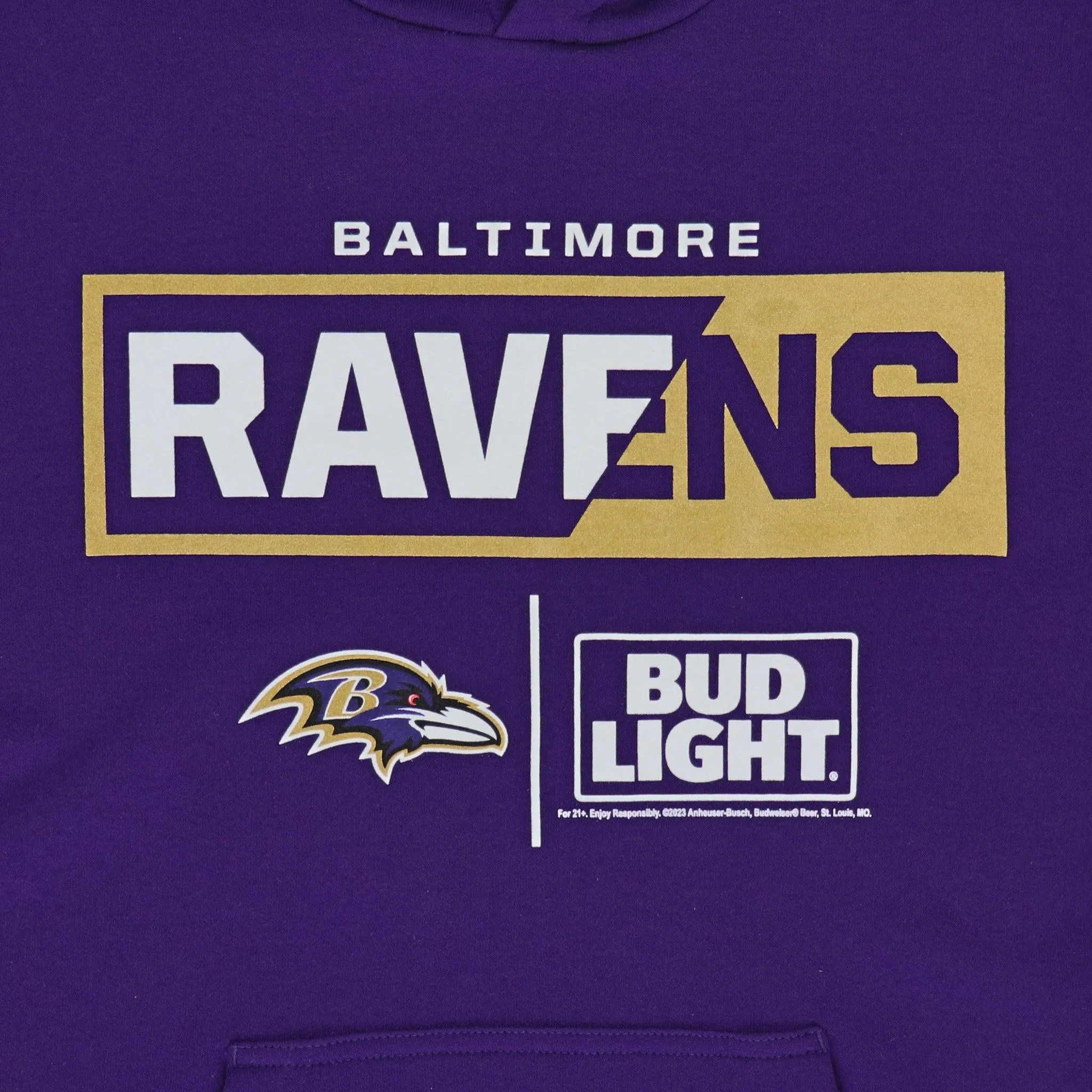 Bud Light Baltimore Ravens Team Hoodie