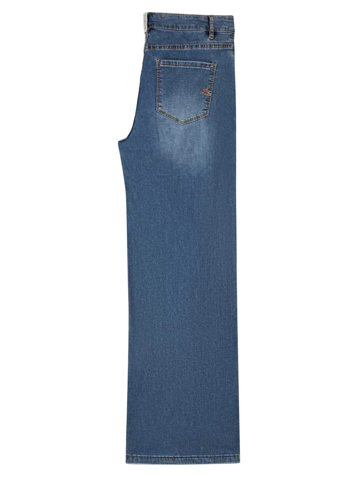 Buena Vista | Wide Leg Stretch Denim Jeans | 377 darkblue
