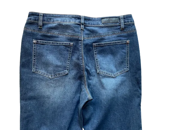 Buffalo Mid-Rise Straight Leg Stretch Jeans