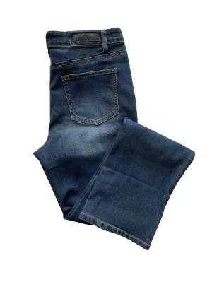 Buffalo Mid-Rise Straight Leg Stretch Jeans