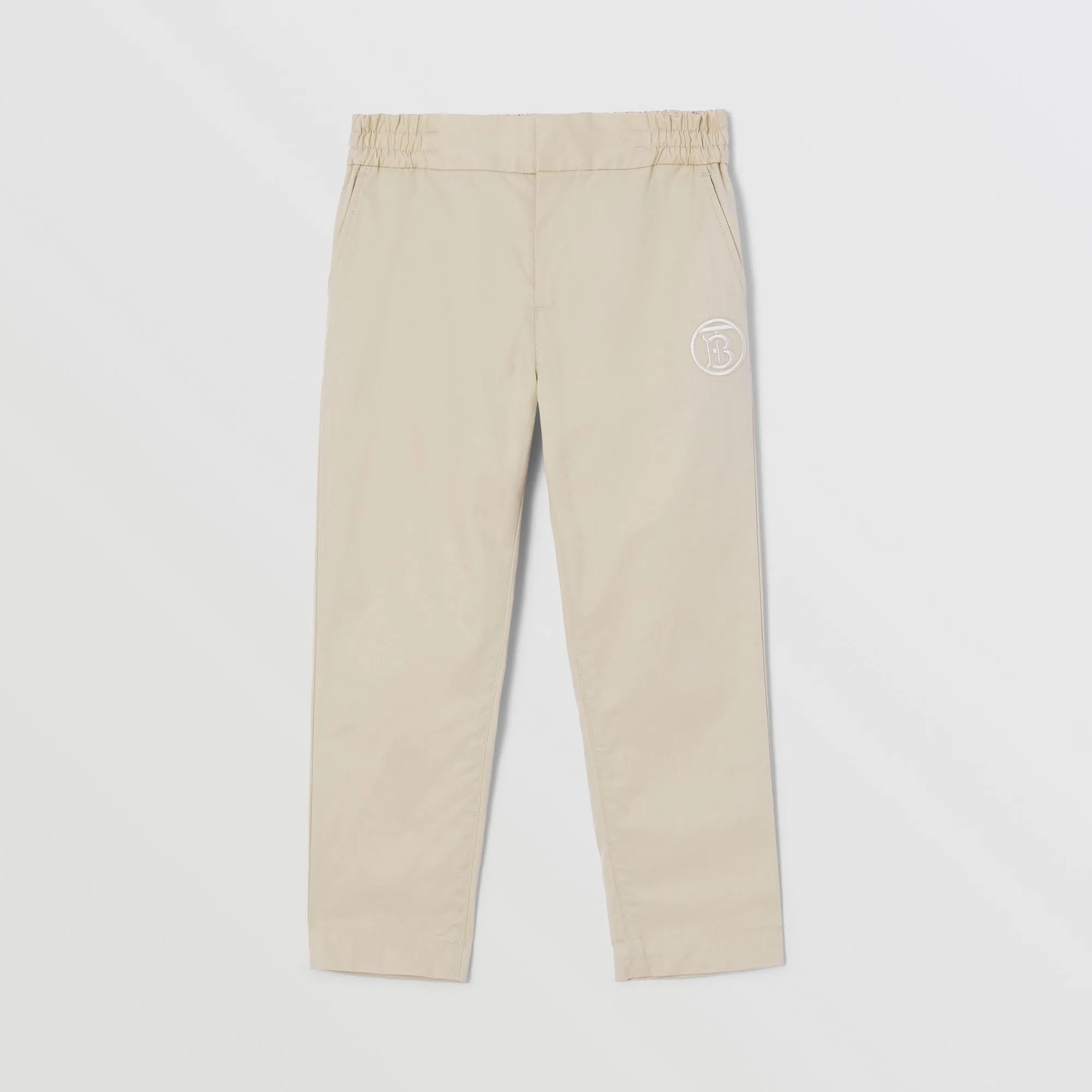 Burberry Monogram Motif Cotton Trousers