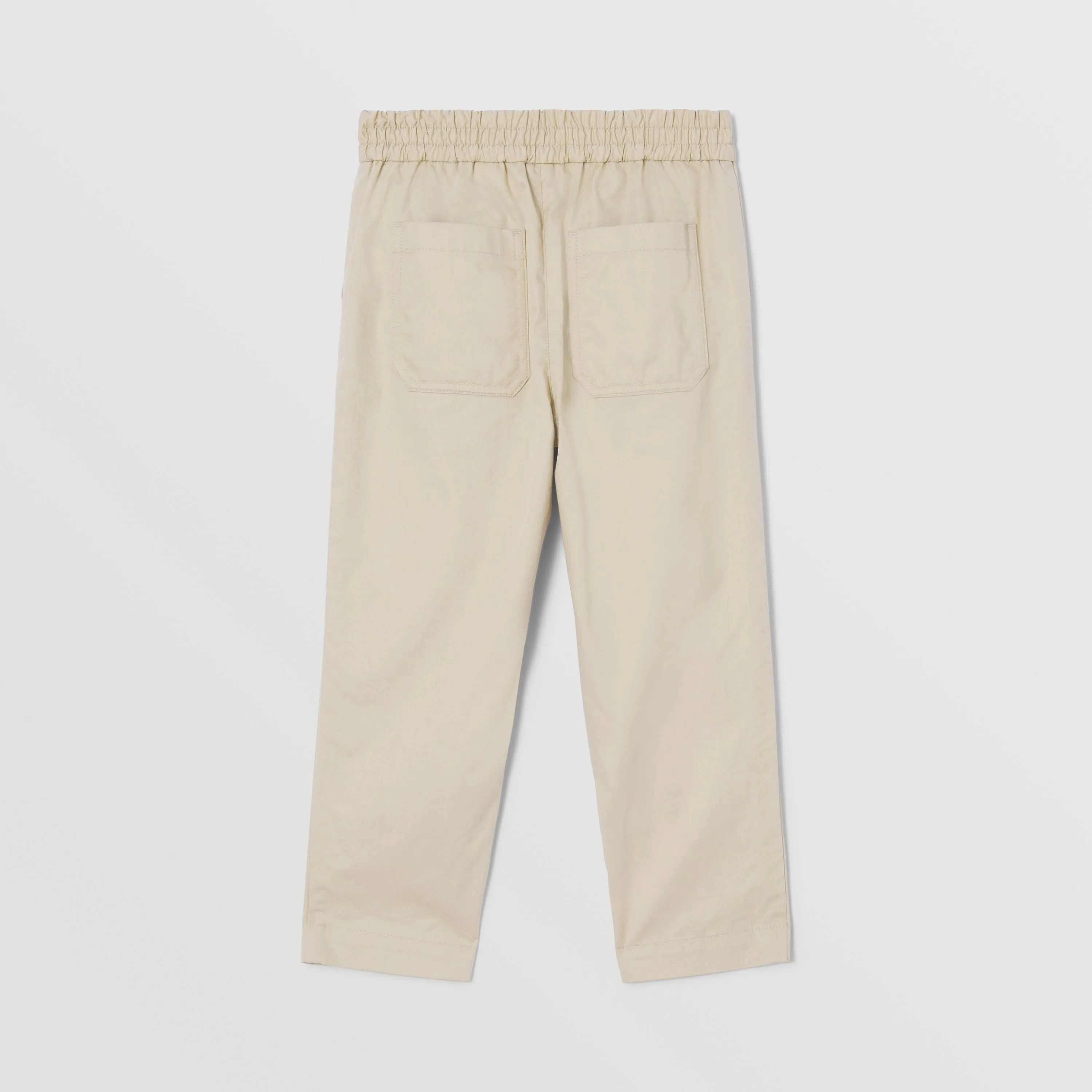 Burberry Monogram Motif Cotton Trousers