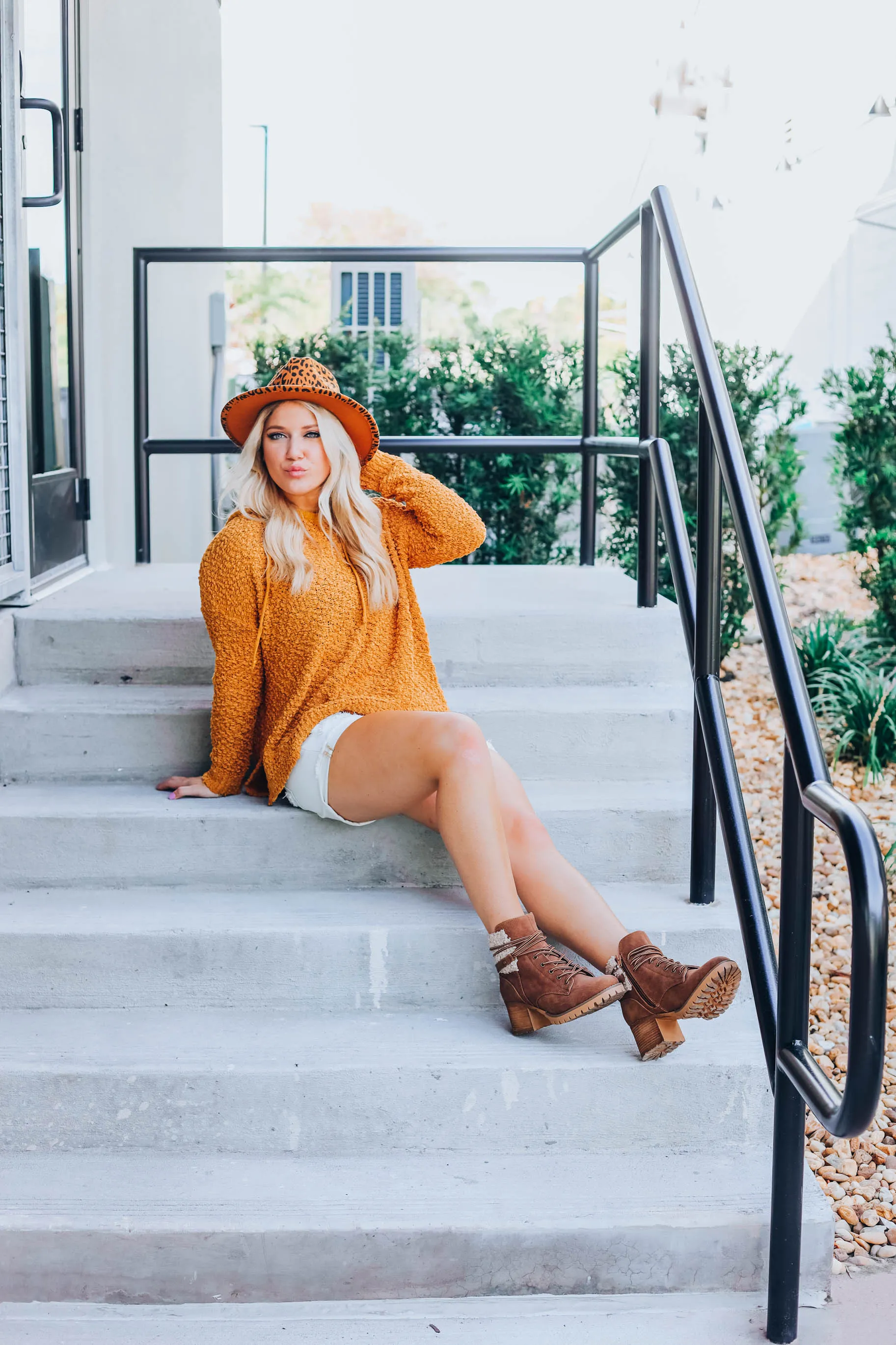 Buttery Soft Popcorn Hoodie - Mustard