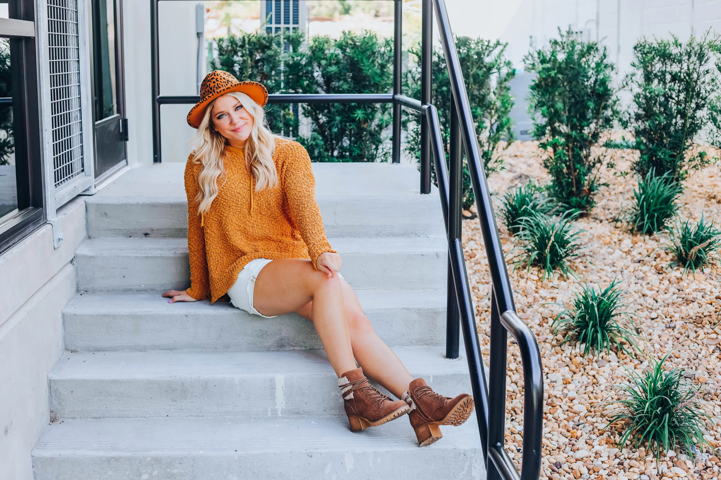 Buttery Soft Popcorn Hoodie - Mustard
