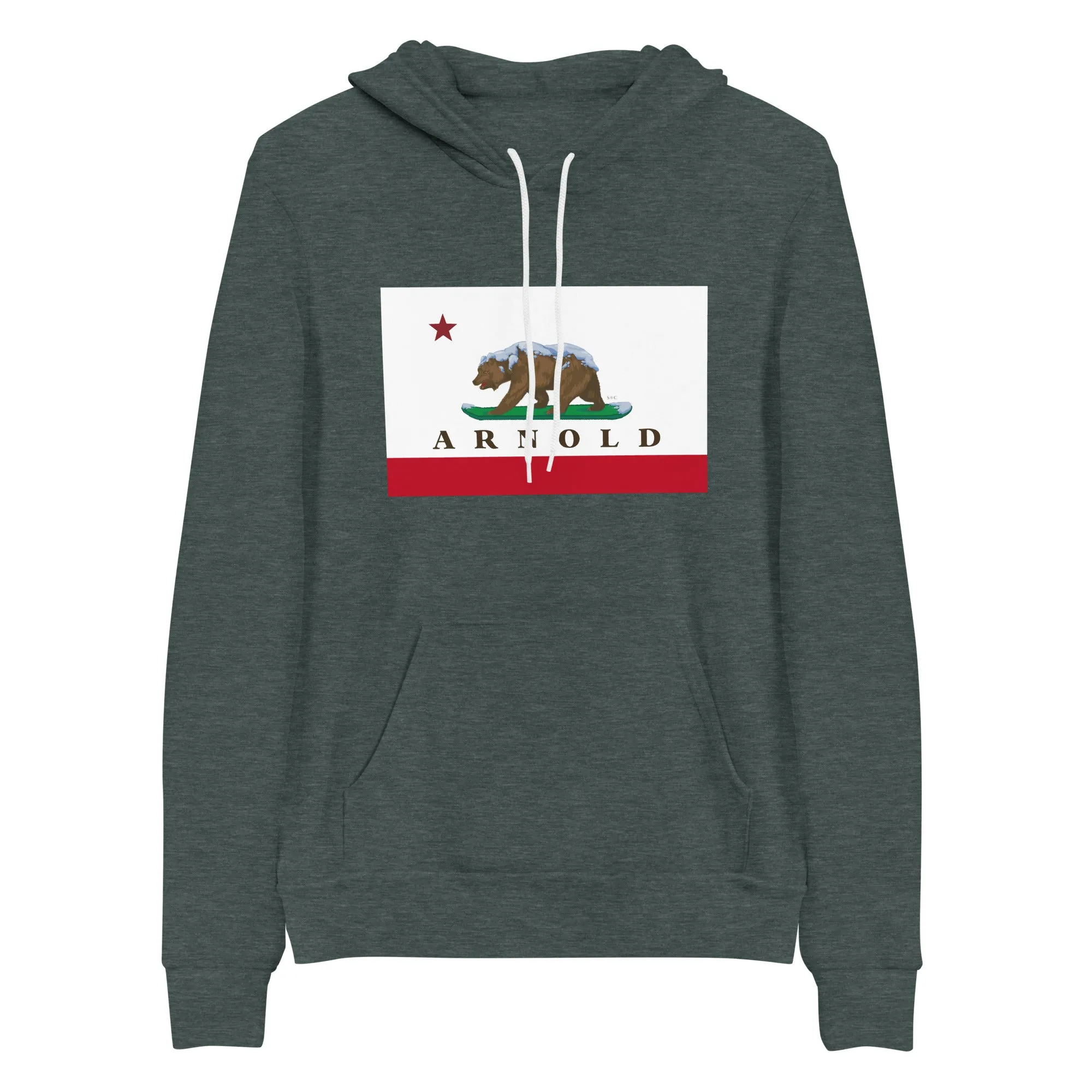 CA Flag Arnold Hoodie