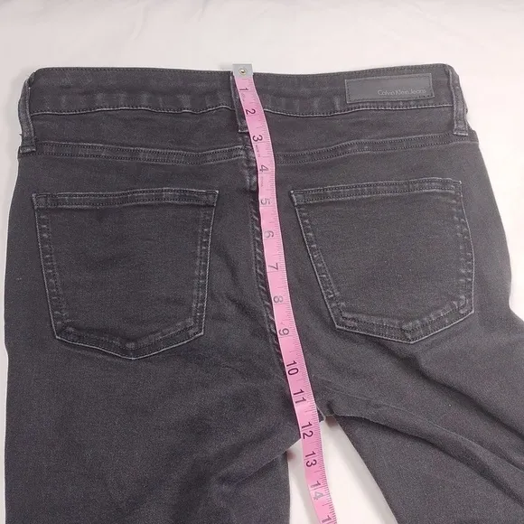 Calvin Klein Jeans women's black denim ultimate skinny jeans size 4x30
