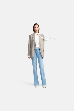 Cambio Paris flare lys blå jeans med liten flare