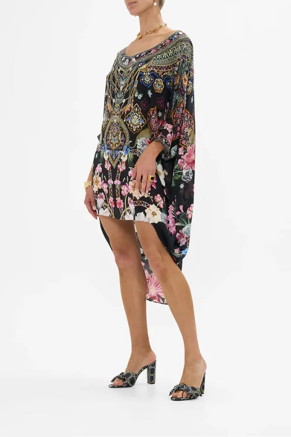 CAMILLA Scoop Back Hem Dress - Midnight in Monserrate