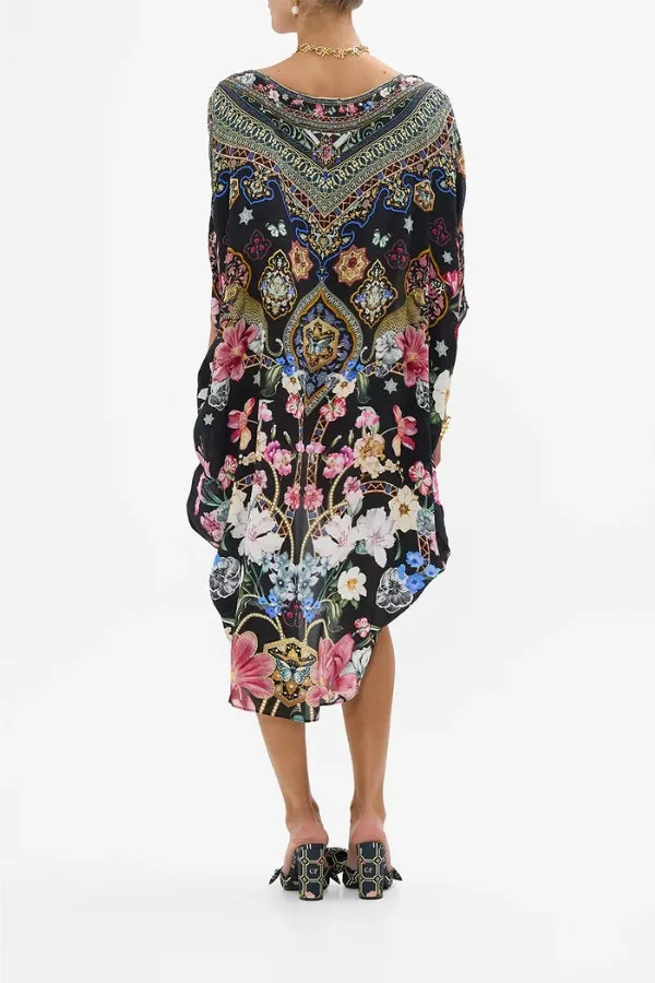 CAMILLA Scoop Back Hem Dress - Midnight in Monserrate