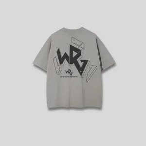 CAMISETA OVERSIZE ANAGRAMA - GRAY