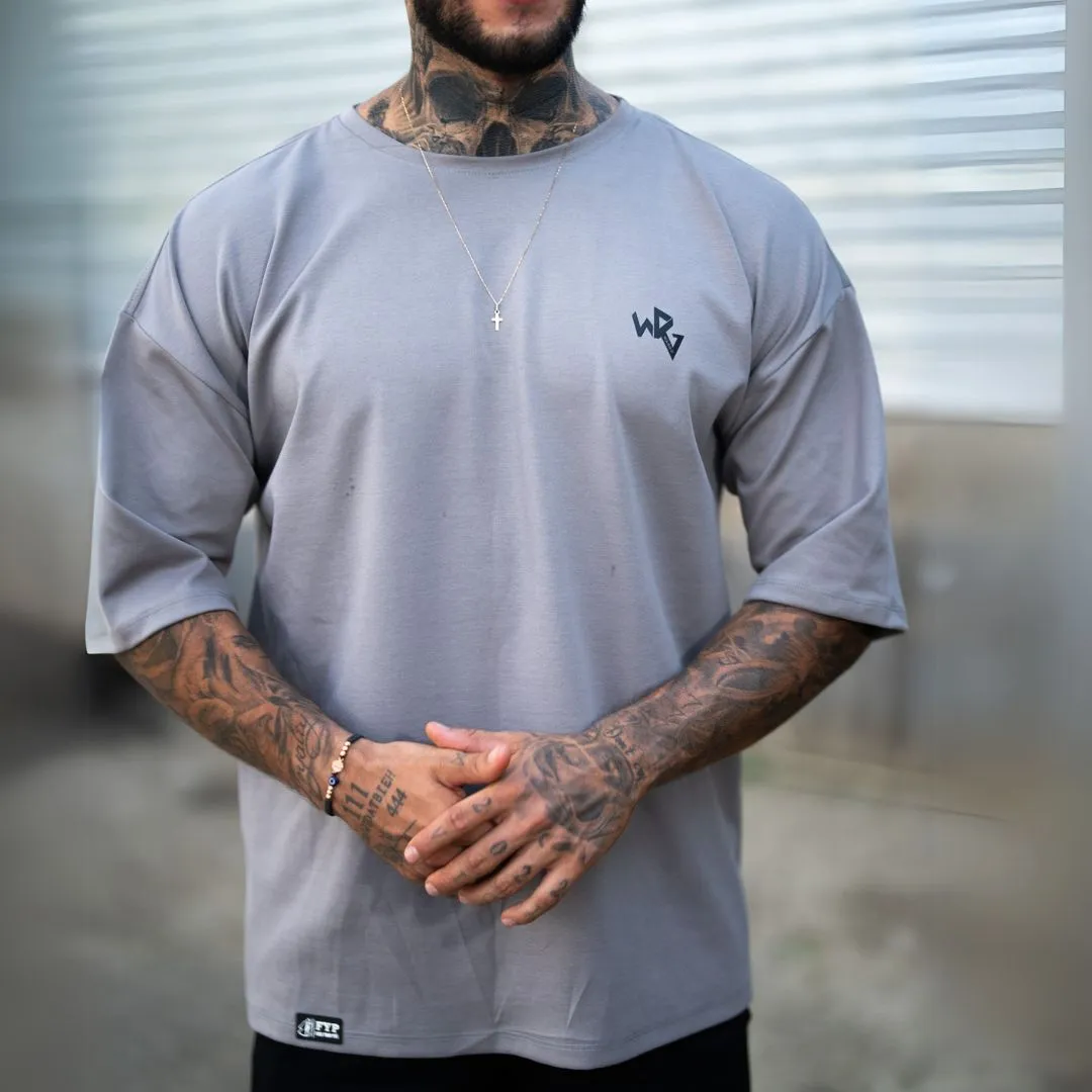 CAMISETA OVERSIZE ANAGRAMA - GRAY