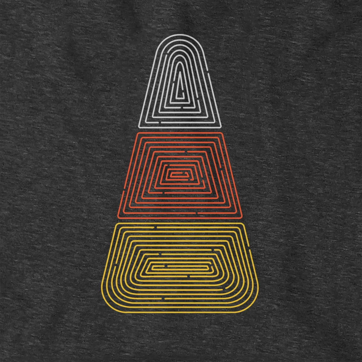 Candy Corn Neon Sign Hoodie
