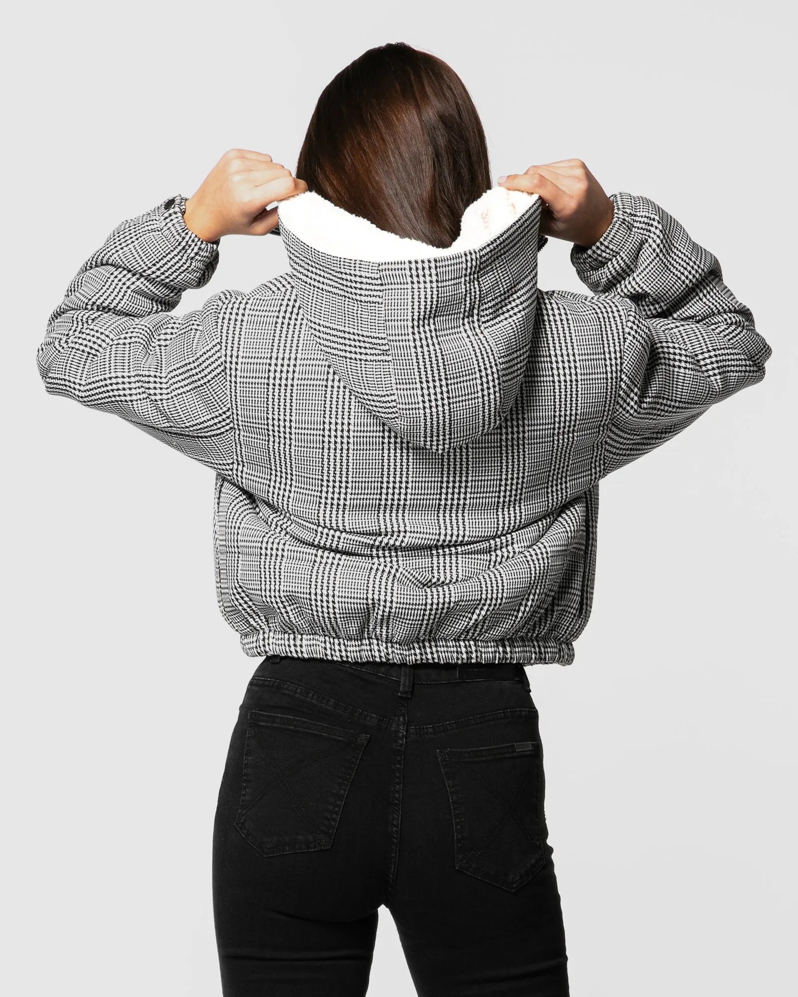 Capri Cropped Bomber Jacket
