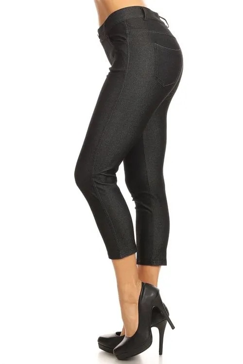 Capri Pull on Jeans