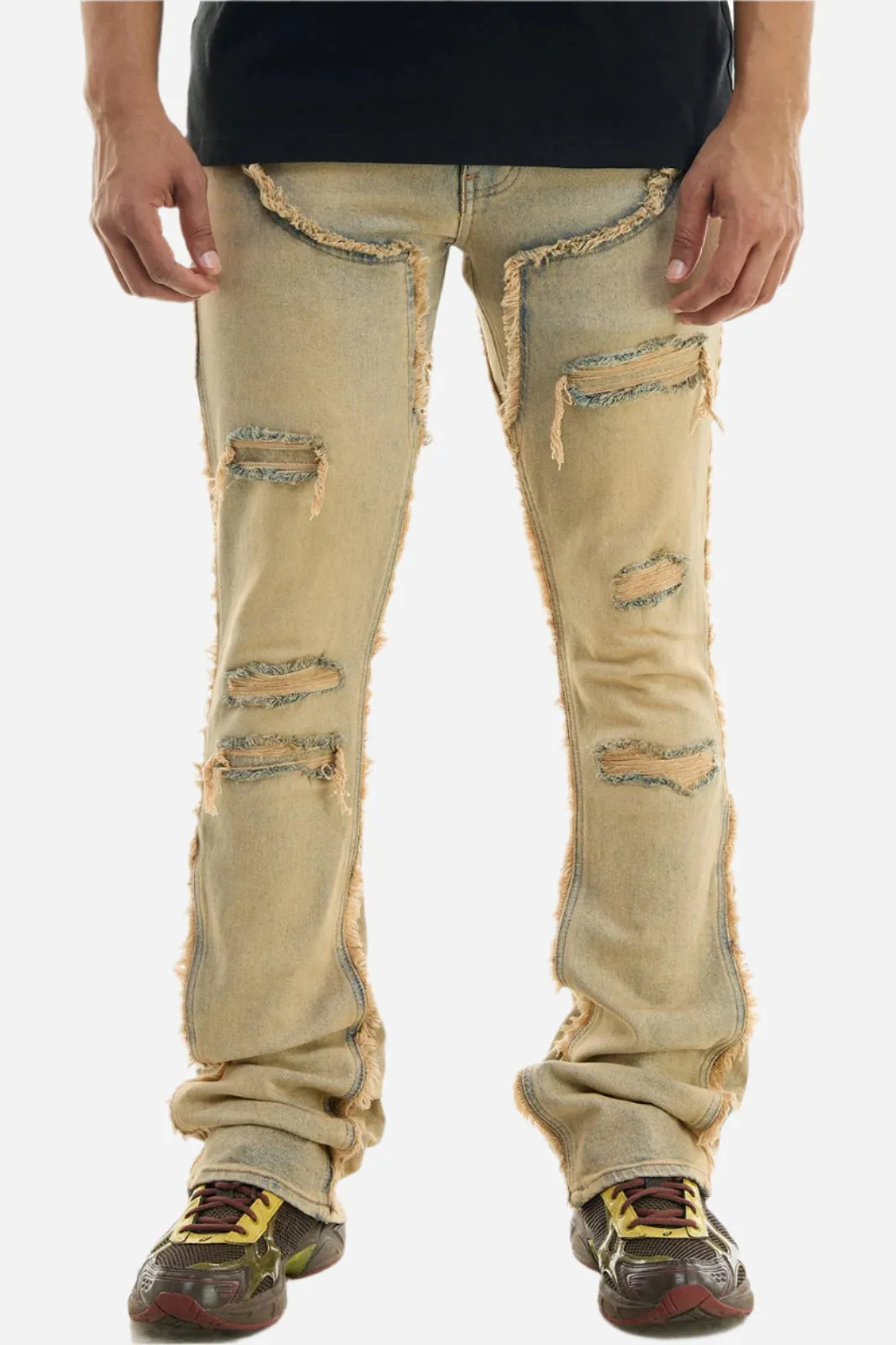 Carpenter Skinny Flare Jeans - Stacked Flare Fit