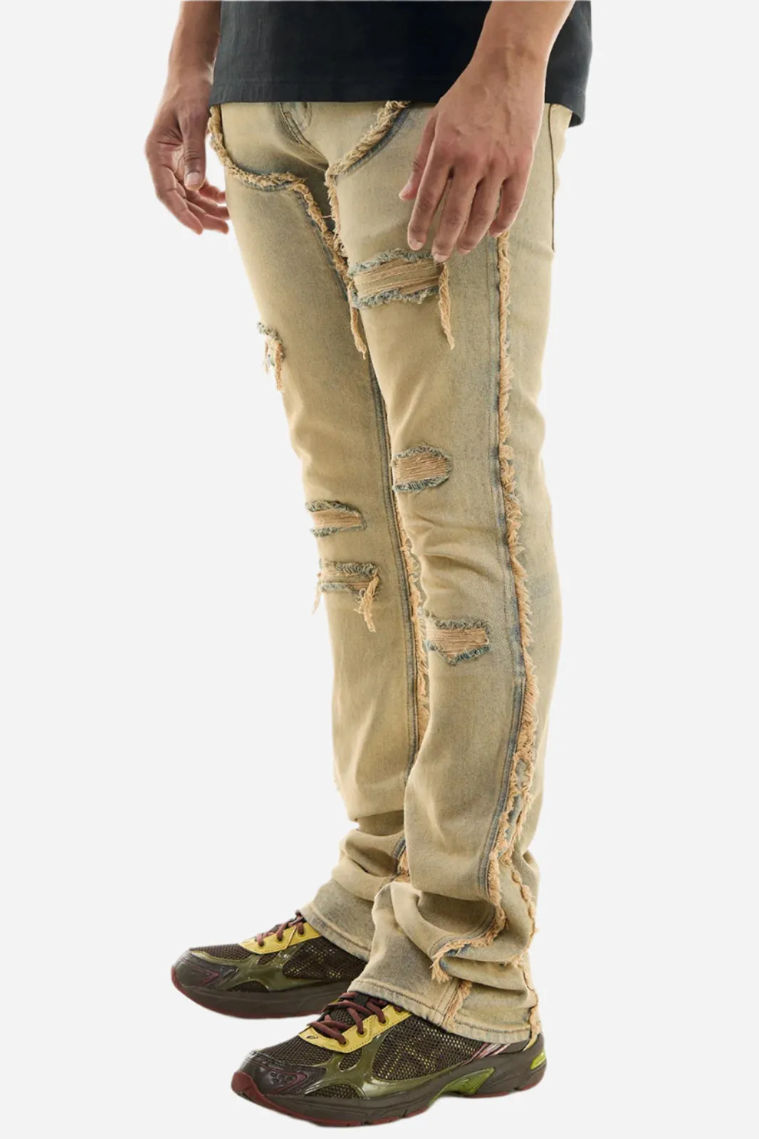 Carpenter Skinny Flare Jeans - Stacked Flare Fit