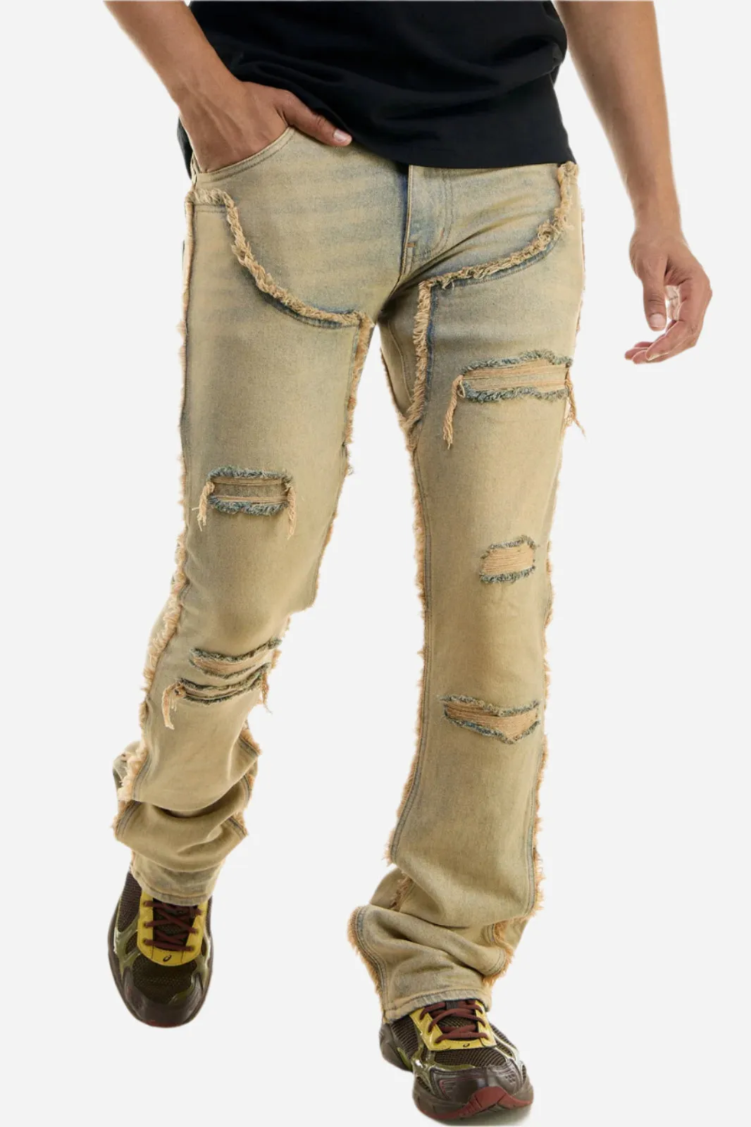 Carpenter Skinny Flare Jeans - Stacked Flare Fit