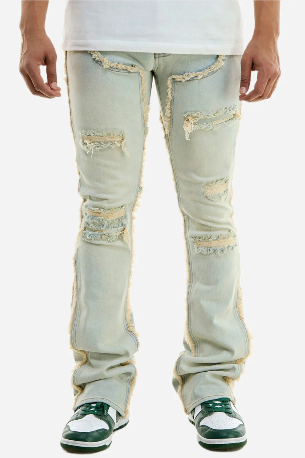 Carpenter Skinny Flare Jeans - Stacked Flare Fit