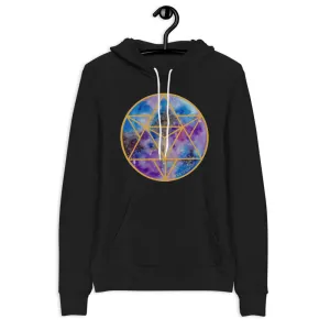 Celestial Merkabah (GOLD) Unisex hoodie