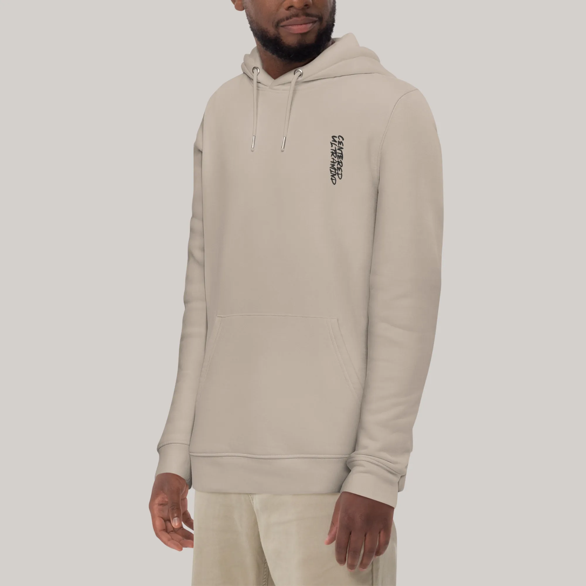 Centered Ultramind x Beige Light Brown Hoodie